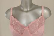 BNWT Pink lace Secret possessions underwired, non padded designed to support bra size UK38DD EU85DD Postage included