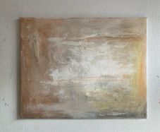 Original Painting Original Art Irish Art Neutral Art Turner Styled Ochre Painting