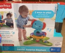 Fisher Price Silly Safari Swirlin' Surprise Elephant