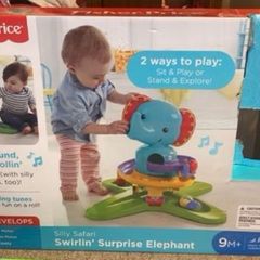 Fisher Price Silly Safari Swirlin' Surprise Elephant