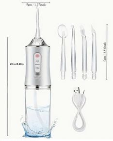 Smart Electric Water Flosser with Precision Pressure Control, Rotating Nozzle, new, unopened.