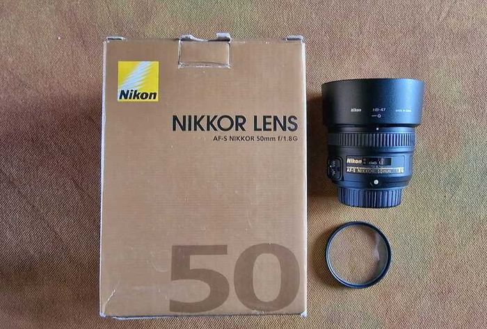 Nikon Nikkor Lens AF-S 50 mm f/1.8 G