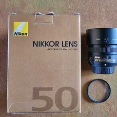 Nikon Nikkor Lens AF-S 50 mm f/1.8 G