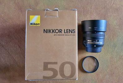 Nikon Nikkor Lens AF-S 50 mm f/1.8 G