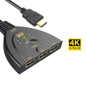 Hdmi Splitter Port 1080p Switch Hub 1 2 4k Cable Adapter Switcher Hdtv 3d Hd