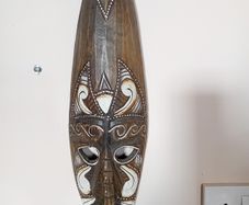 Wooden Indonesian wall mask