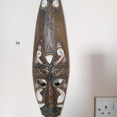Wooden Indonesian wall mask