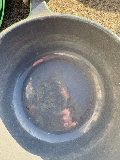 Vintage cast iron Le Creucet style saucepan set X4