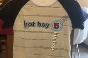 short sleeve T-shirt for boys, height 128 cm