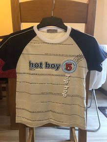 short sleeve T-shirt for boys, height 128 cm