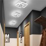 Ceiling Light Modern 22W LED Cool White 6000K Acrylic Square LED Ceiling Lamp for Hallway Office Bedroom Kitchen Living Room Ceiling Light Image 5