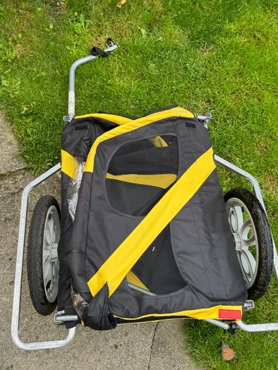 Dog bike trailer