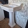 Two Burlington basins with full pedestal Image 2