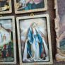 Ten Catholic Italian 3D pictures plaques, Religious devotional items, Our Lady Padre Pio Image 2