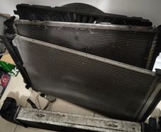 2014 Mercedes Radiator and fan ser