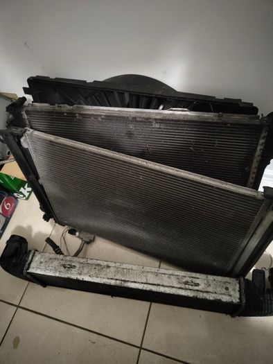 2014 Mercedes Radiator and fan ser
