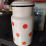 enamel milk jug Image 3