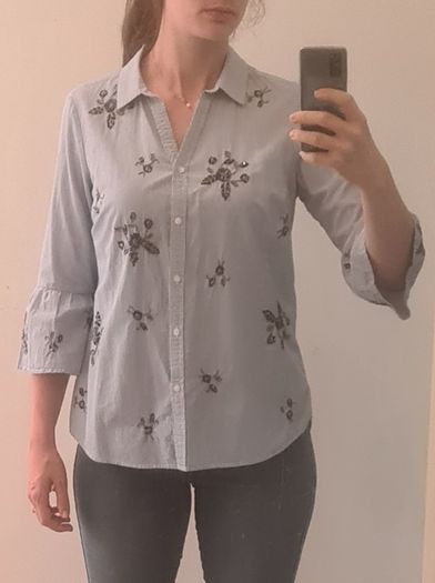 Charter Club embroidered shirt