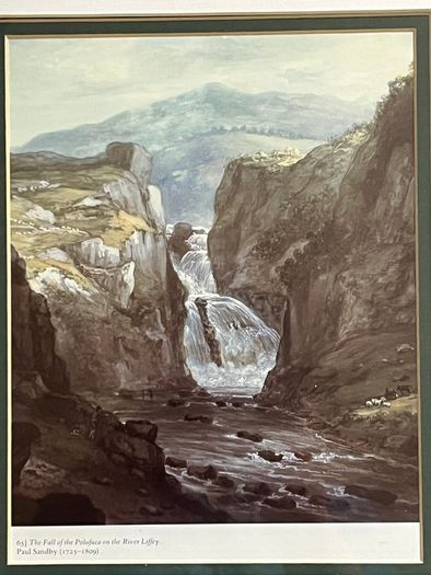 'The Fall of the Polafuca on the River Liffey' by Paul Sandby
