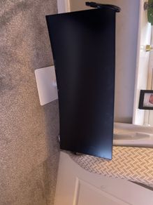 Dell 34 ultra sharp curved monitor able to use all connections brand new