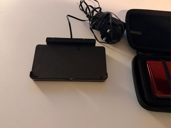 Nintendo 3DS Flame Red Bundle