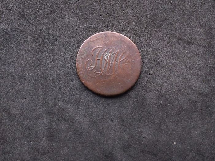 1792 Irish Conder Token Halfpenny - Hibernia Mining Co. (Camac Kyan and Camac)