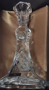 A New  Pair Of Kilarney Crystal Candle Stick
