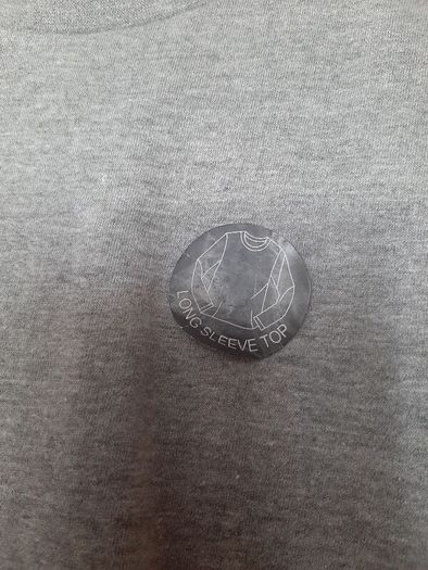 new 100% cotton top long sleeves