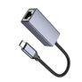 Hoco UA37 Type-C To Ethernet Adapter 1000 Mbps Metal Gray Image 2