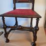 Hardwood refurbished old chair Image 5