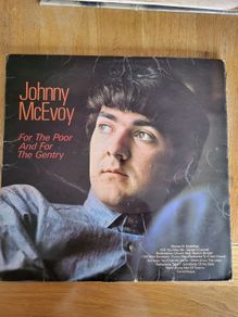Johnny McEvoy For The Poor And For The Gentry Vinyl LP PYE Irish Folk