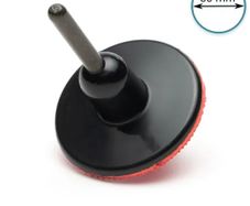 Glass Polish 12014 Spindle Backing Pad, Hard,  Polishing and Sanding backing plate for electric drill - 50mm