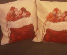 Christmas Cushion Covers with Filler ..  Price Drop