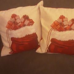 Christmas Cushion Covers with Filler ..  Price Drop