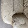 Free!- 3 seater sofa real leather hardwood Image 9