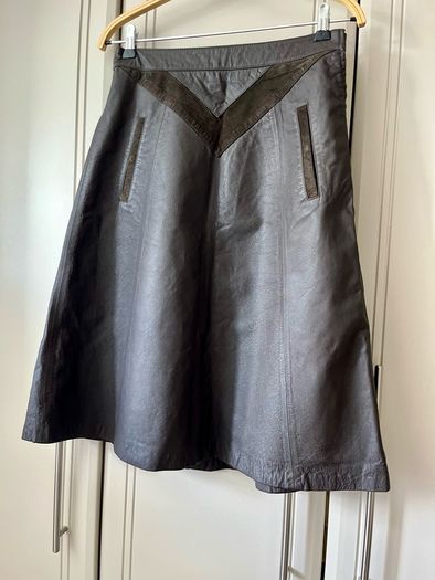 Vera Moda leather skirt (10)