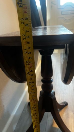 antique folding table