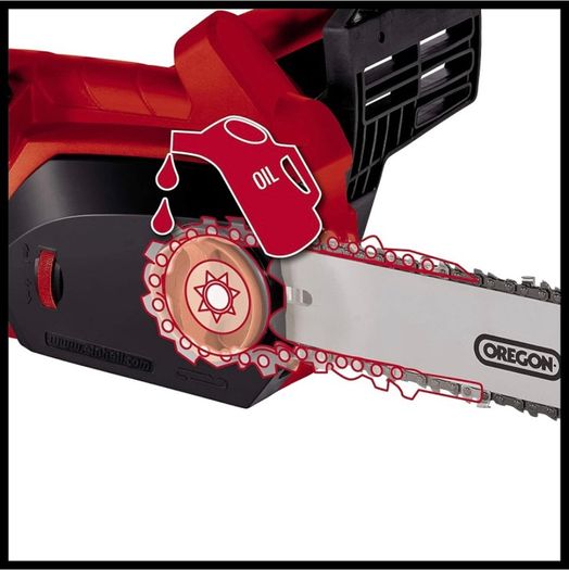 Electric Chainsaw -- 2000W, 16 Inch (40cm) OREGON Bar and Chain, Saw Kickback Protection, Tool-Free Tensioning -- For Effortless Cutting Of Wood, Trees and Branches (FREE POSTAGE)