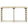 Double Firewood Storage Shed 300x44x176 cm Impregnated Pinewood Image 3