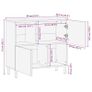 Sideboard 80x33.5x75 cm Image 9