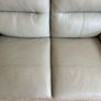 Full Italian leather - two seater sofa. Image 4
