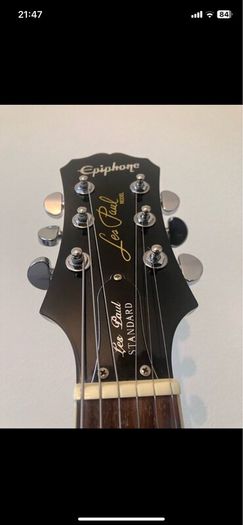 epiphone les paul standard electric guitar