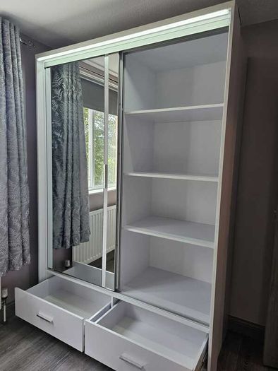 Wardrobe SYCYLIA 153cm White