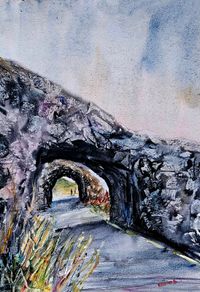 Kerry turners tunnel watercolour