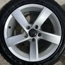 Genuine Volkswagen 16" Alloy Wheels - Like New Tyres Image 4