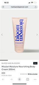 Bloom & Blossom noroushing body cream