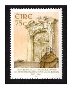 2007 Ireland 400th Anniversary of Irish Franciscan College Commemorative Stamp Mint Never Hinged (MNH)