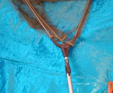 Leeda Folding Fishing Landing Net Telescopic Handle, Never Used