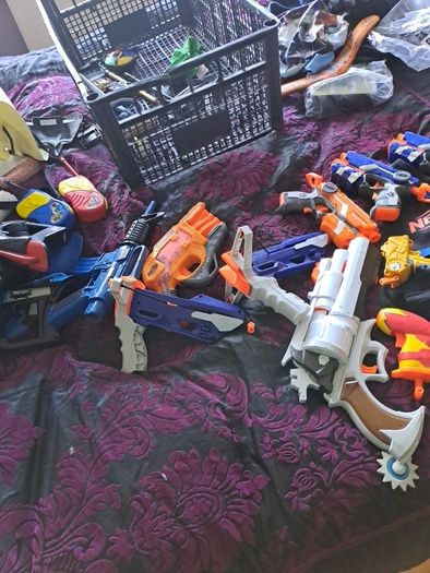 Nerf guns collection