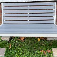 Modern Outdoor Garden Bench / Patio Lounge Bench